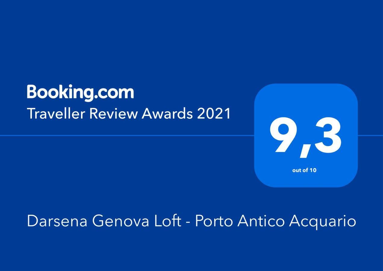 Darsena Genova Loft - Porto Antico Acquario Lägenhet Exteriör bild